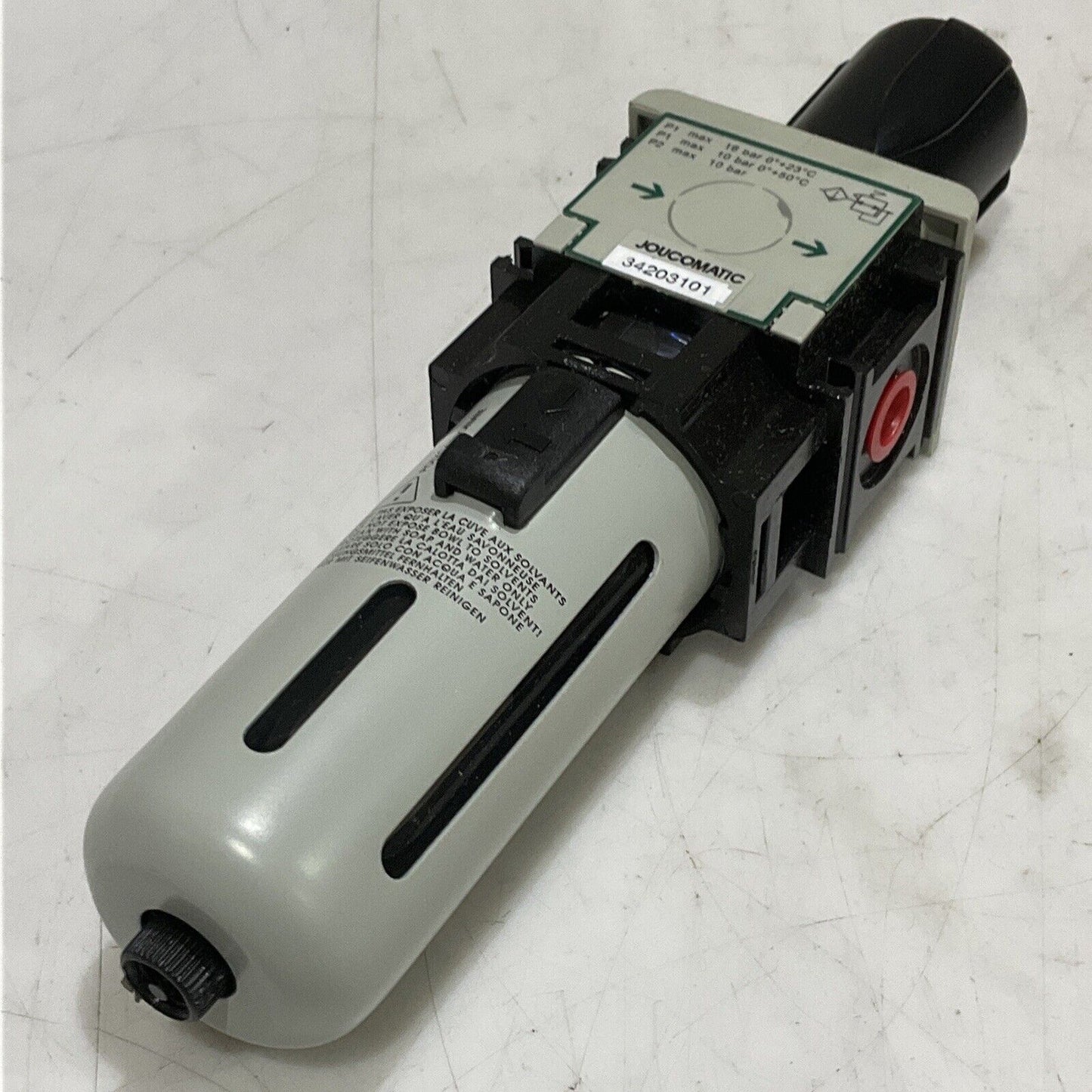 ASCO JOUCOMATIC 342-03-101 PNEUMATIC PRESSURE REGULATOR 373