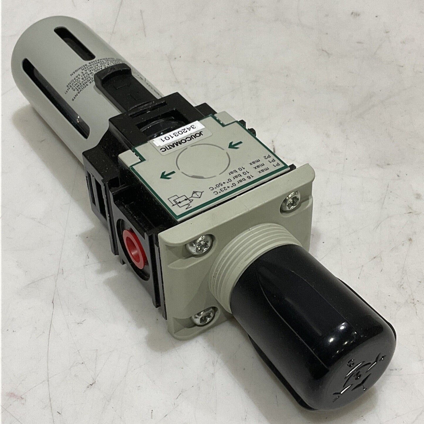 ASCO JOUCOMATIC 342-03-101 PNEUMATIC PRESSURE REGULATOR 373