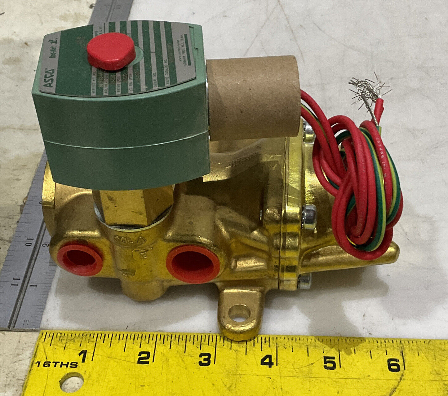 ASCO 8344G072MO SOLENOID VALVE 24VDC 373