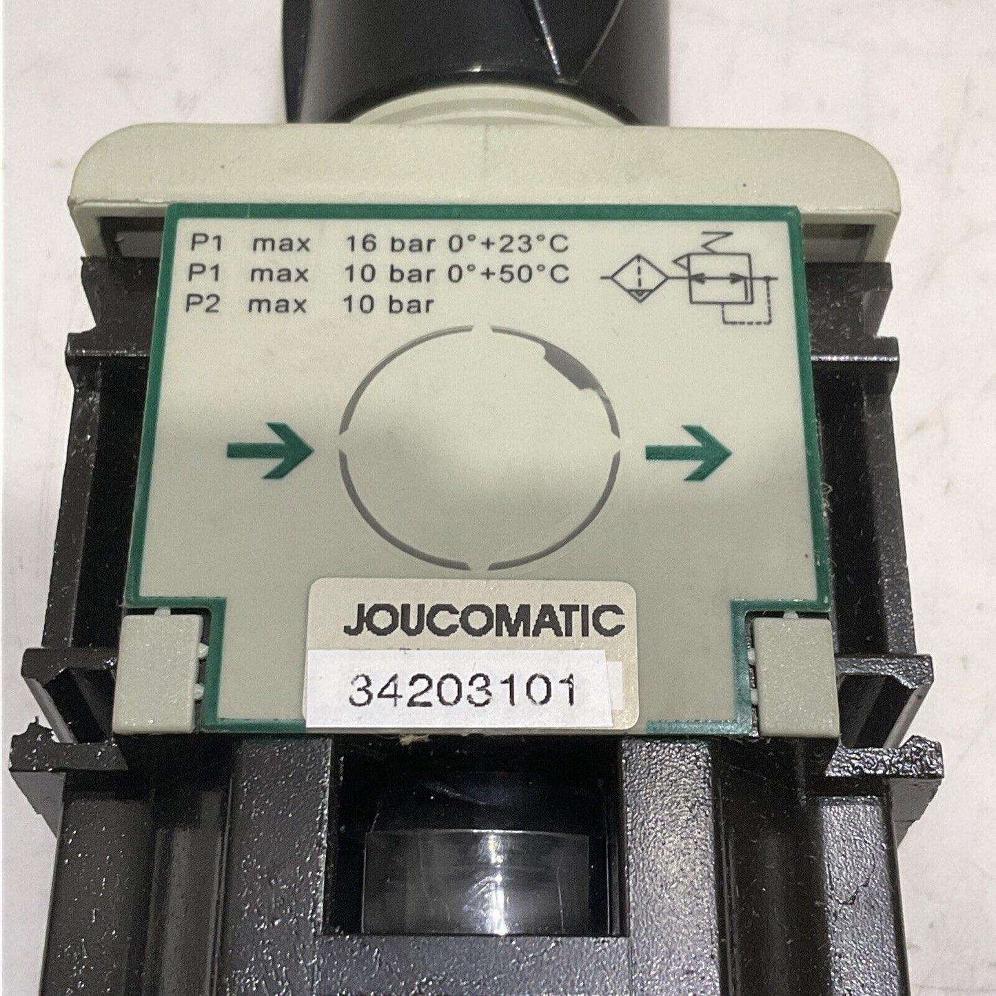 ASCO JOUCOMATIC 342-03-101 PNEUMATIC PRESSURE REGULATOR 373