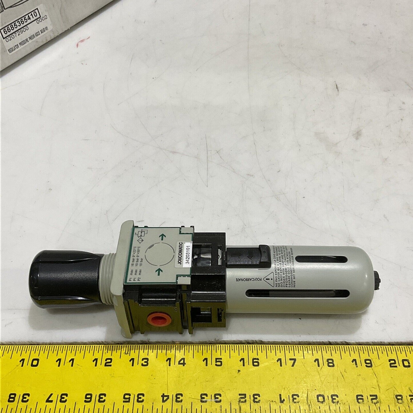 ASCO JOUCOMATIC 342-03-101 PNEUMATIC PRESSURE REGULATOR 373