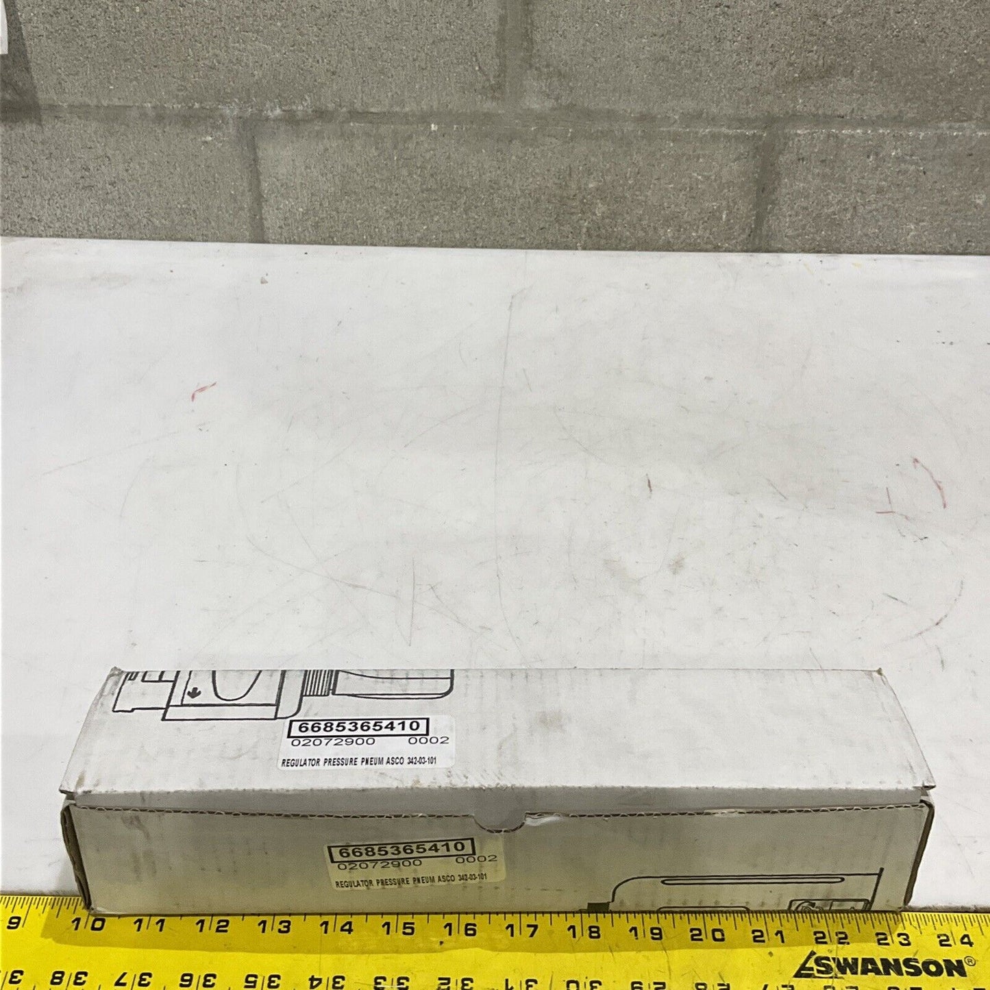 ASCO JOUCOMATIC 342-03-101 PNEUMATIC PRESSURE REGULATOR 373