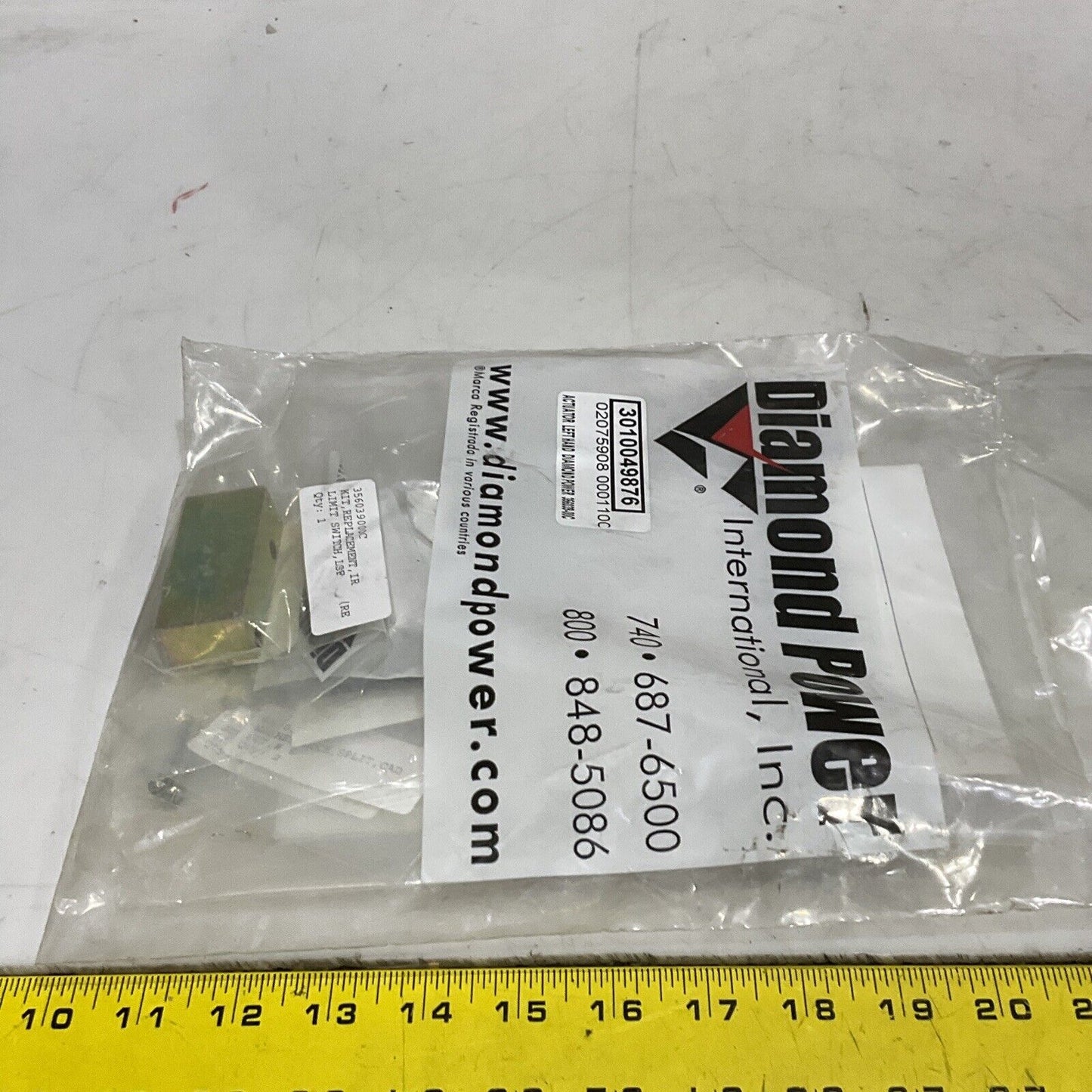 DIAMOND POWER 356039-00C 356039-0040 LEFT HAND ACTUATOR LIMIT SWITCH KIT 373