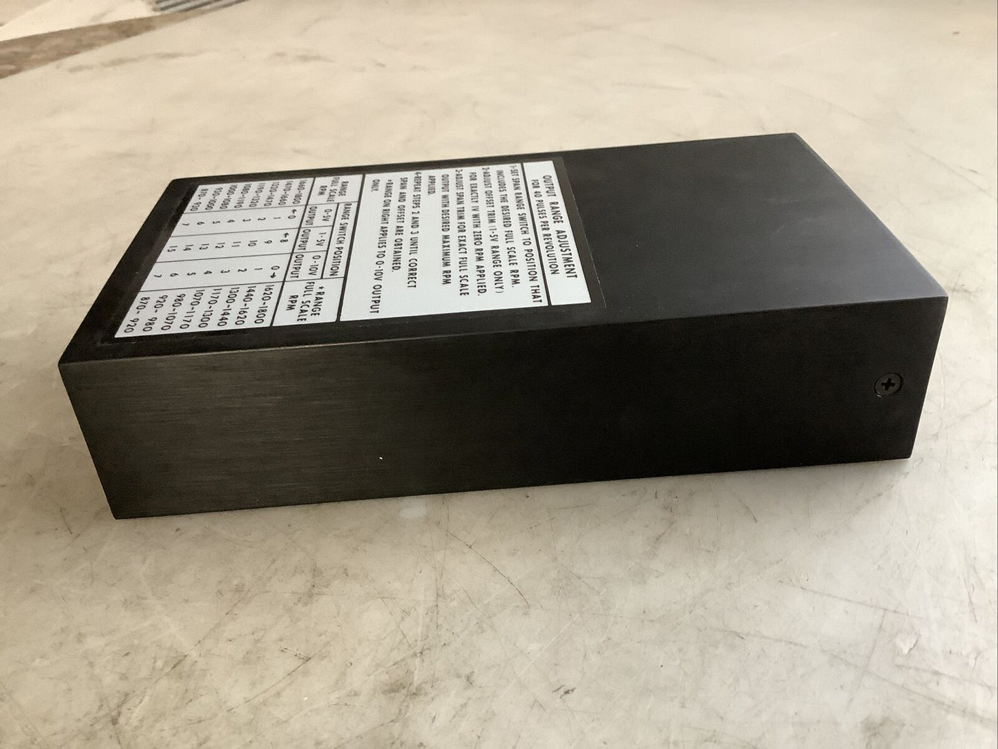 STOCK 1210-V 1-Z4746 TACHOMETER 373