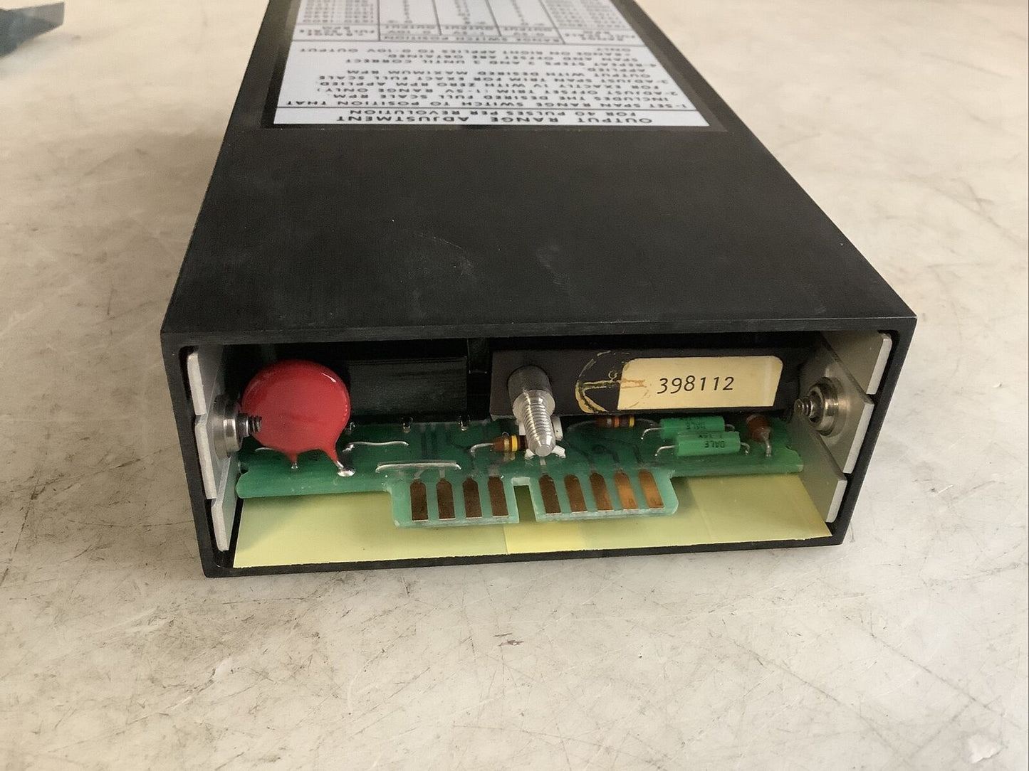 STOCK 1210-V 1-Z4746 TACHOMETER 373