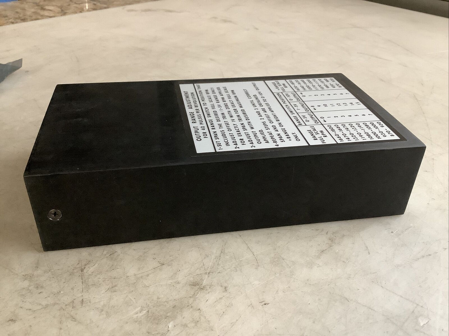 STOCK 1210-V 1-Z4746 TACHOMETER 373