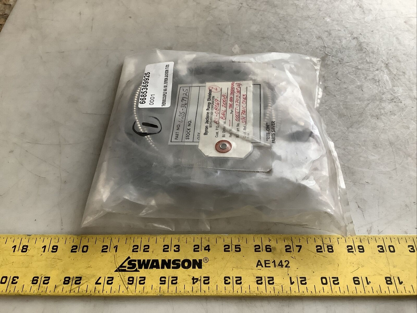 BYRON JACKSON PUMP IT-3703 THERMOCOUPLE 80IN 373