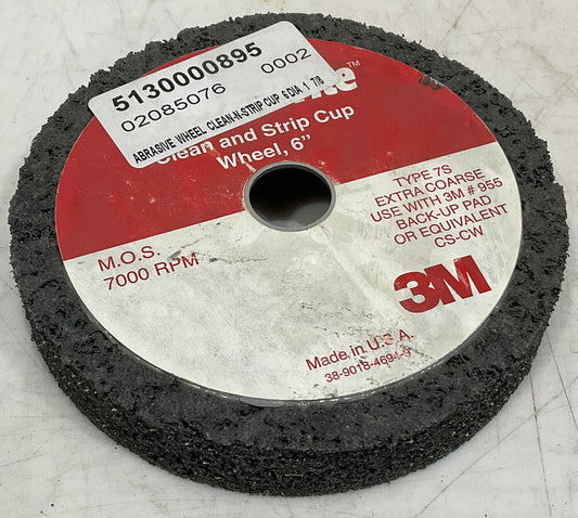 3M CLEAN-N-STRIP CUP 7S 955 ABRASIVE WHEEL 881