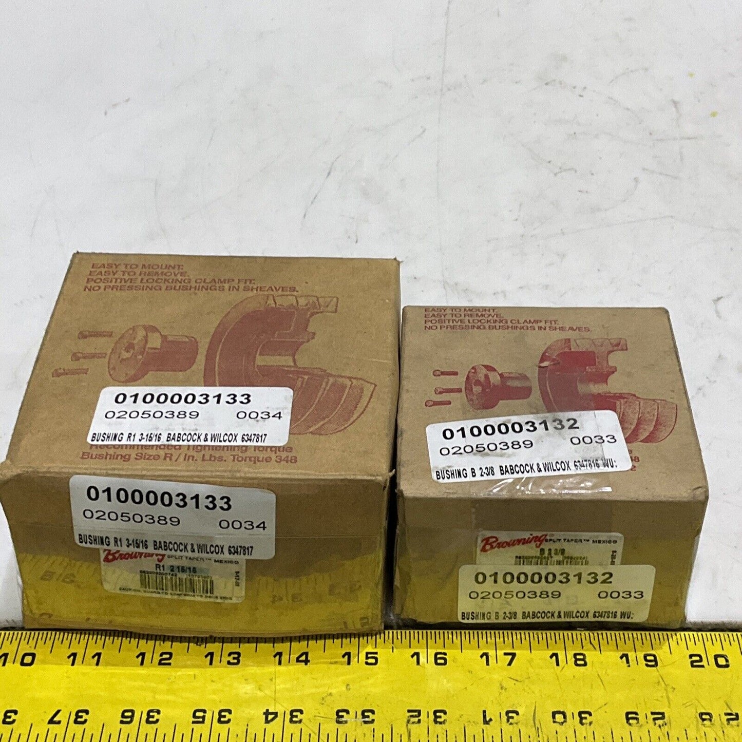 BROWNING R1 2 15/16 B 2 3/8 SPLIT TAPER BUSHING 373