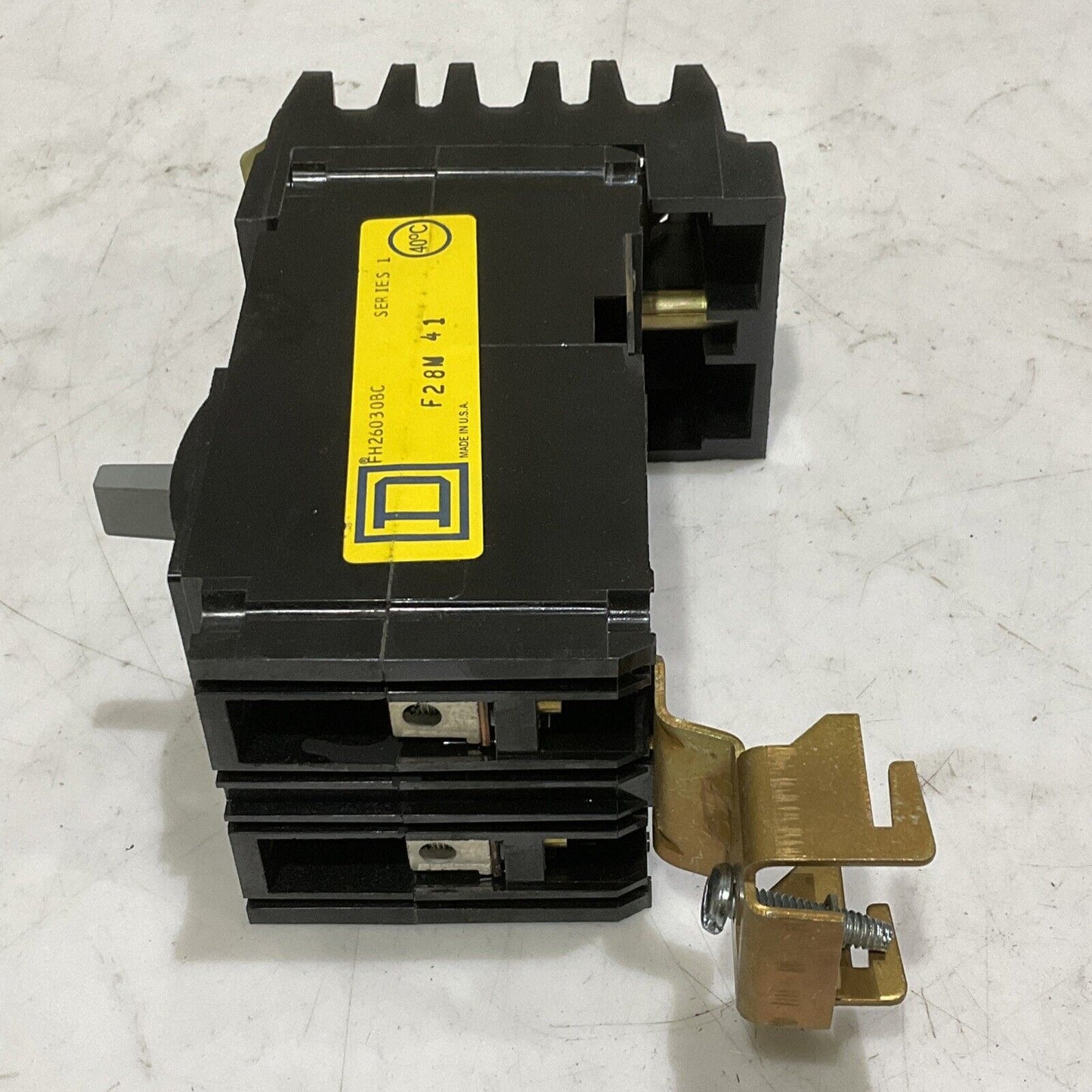 SQUARE D FH-26030BC CIRCUIT BREAKER I-75,000 I-LINE 600AC 250DC 2P 30AMP 373