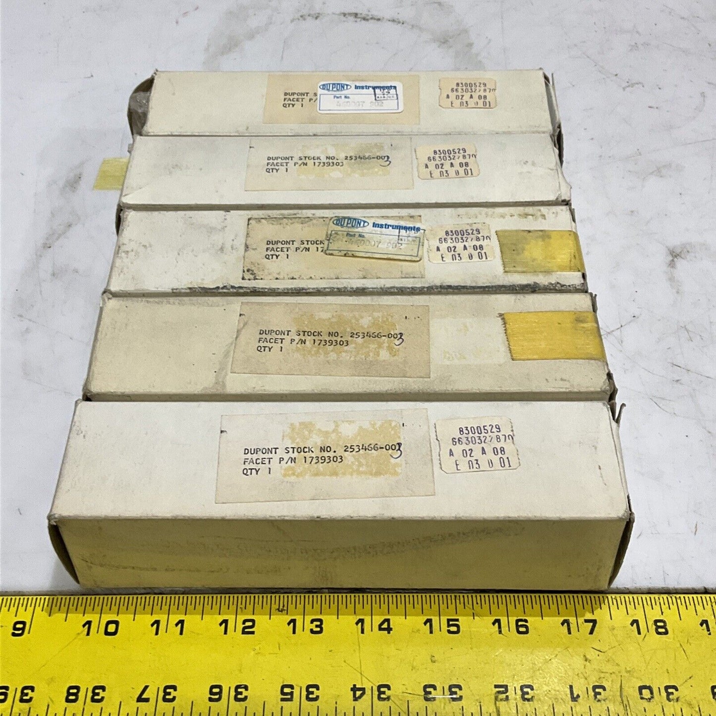 DUPONT 460007 902 253466-003 1739303 FILTER SO2 PROBE LOT OF 5 373