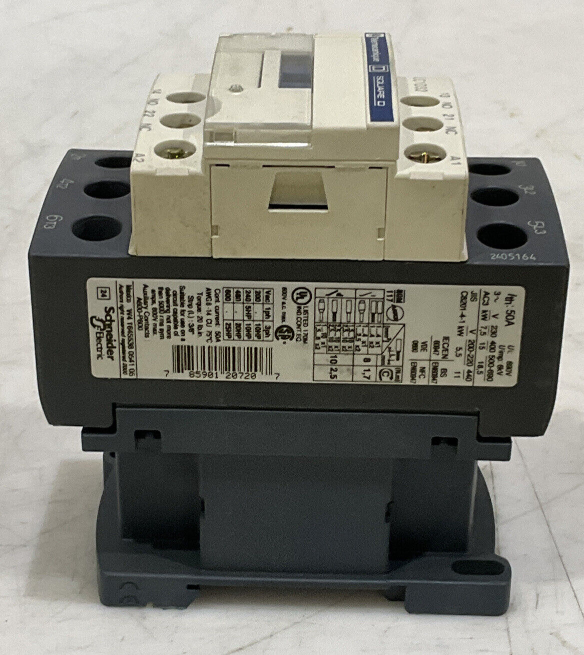 SQUARE D 3DY52 CONTACTOR LC1D32 881
