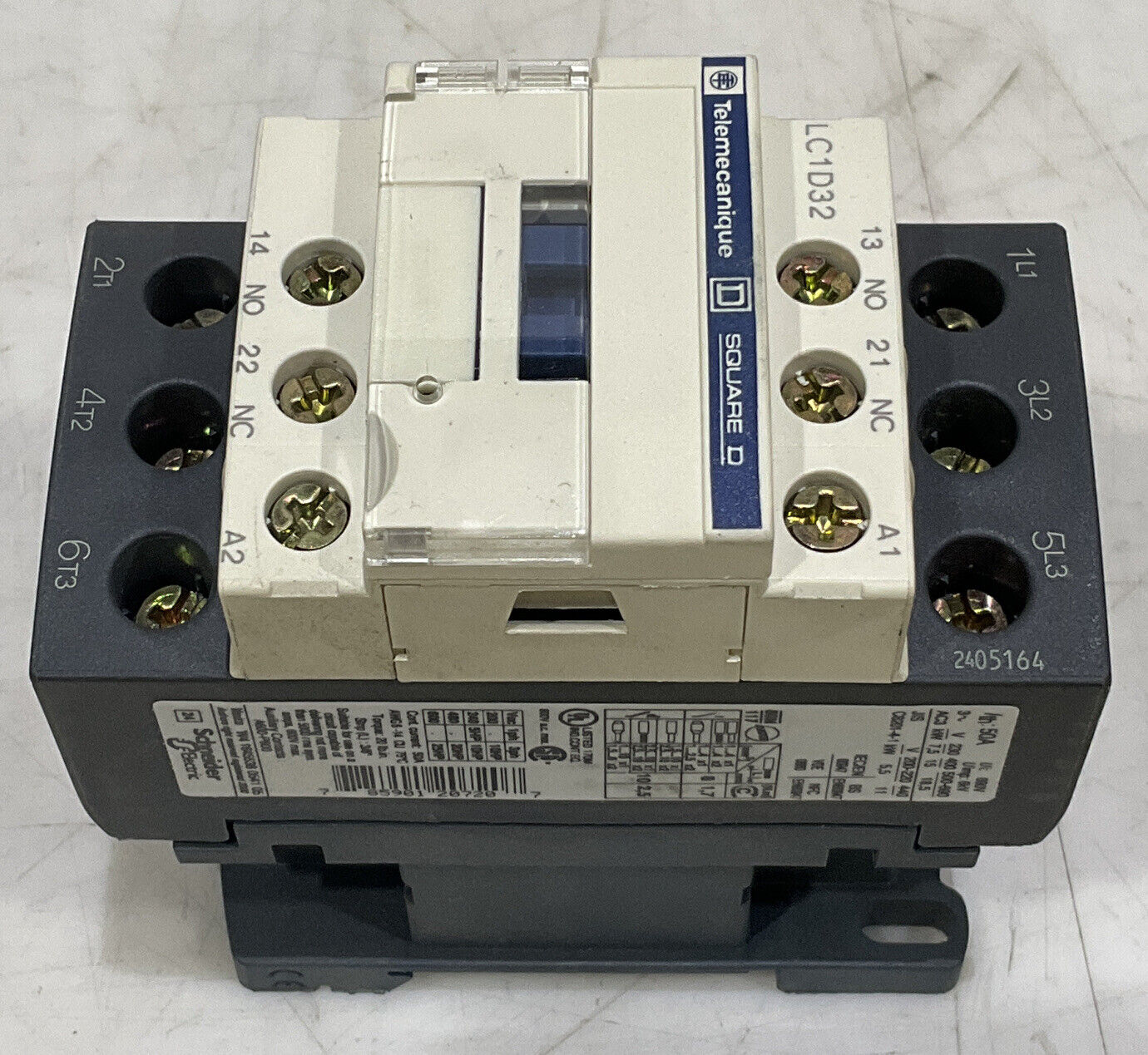 SQUARE D 3DY52 CONTACTOR LC1D32 881