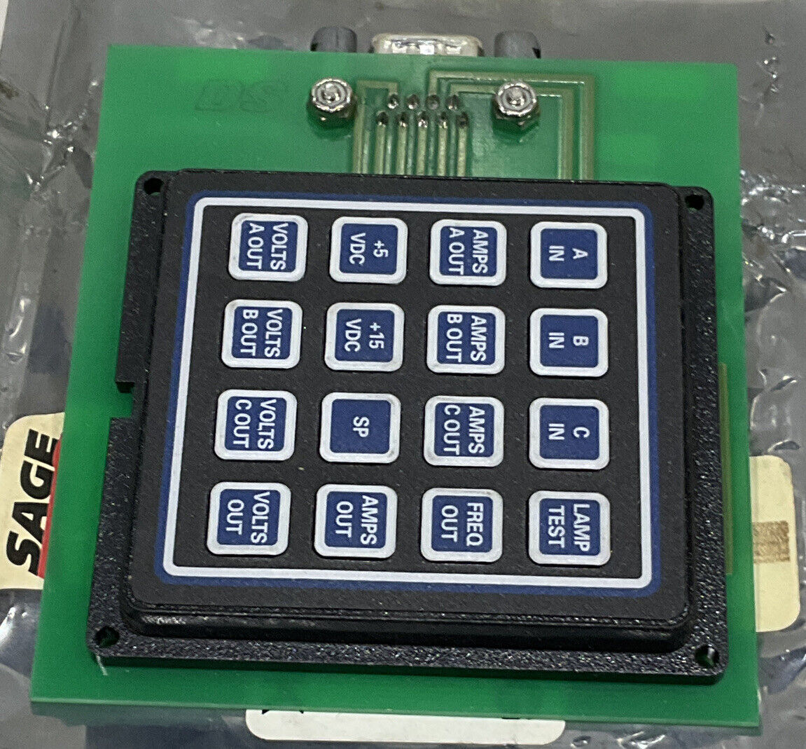 JETPOWER FAB 2910019 REV C KEYPAD INTERFACE 881
