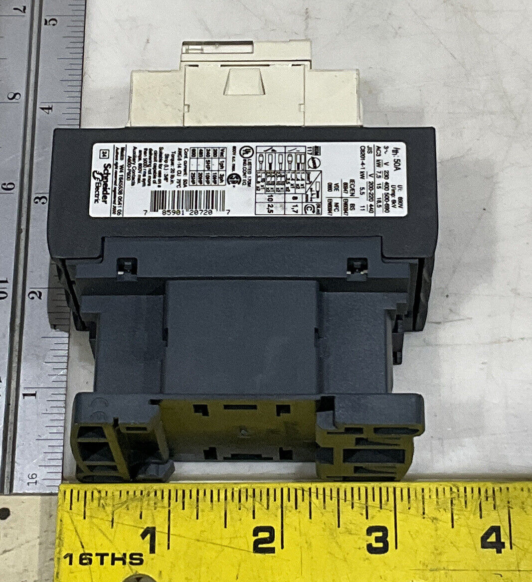 SQUARE D 3DY52 CONTACTOR LC1D32 881