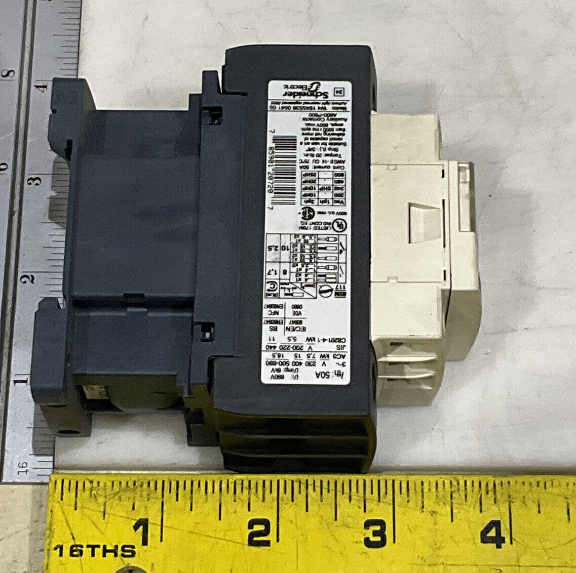 SQUARE D 3DY52 CONTACTOR LC1D32 881