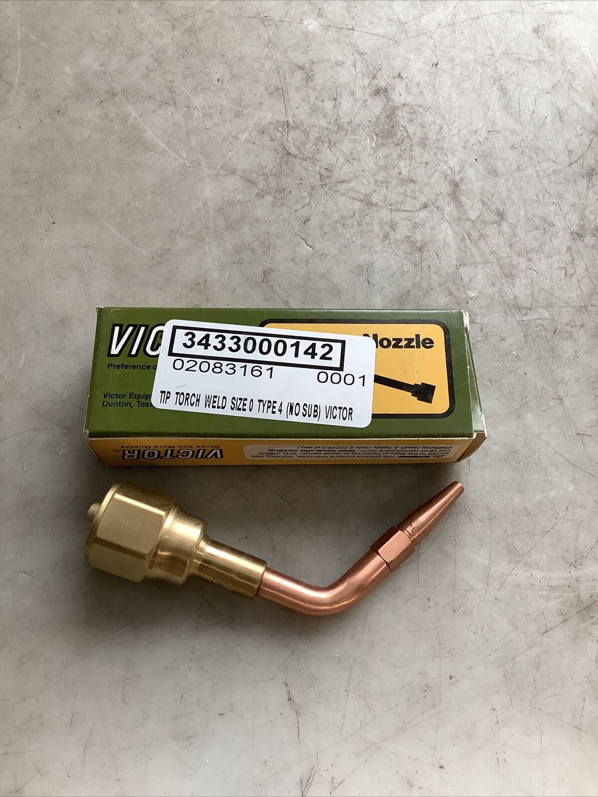 VICTOR 0-RTE 0323-0308 WELDING NOZZLE 373