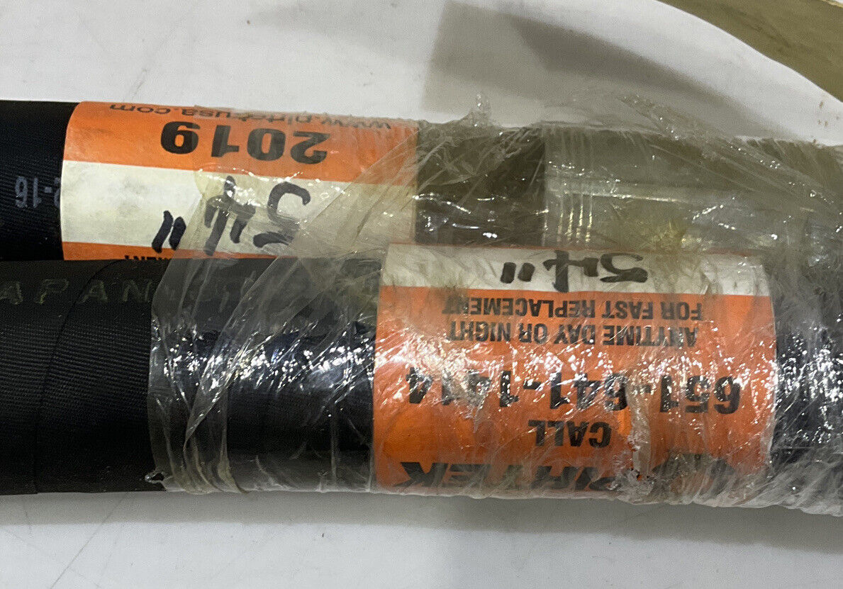 AST2 9HY 333321R HYDRAULIC HOSE WITH FITTINGS LOT OF 2 881