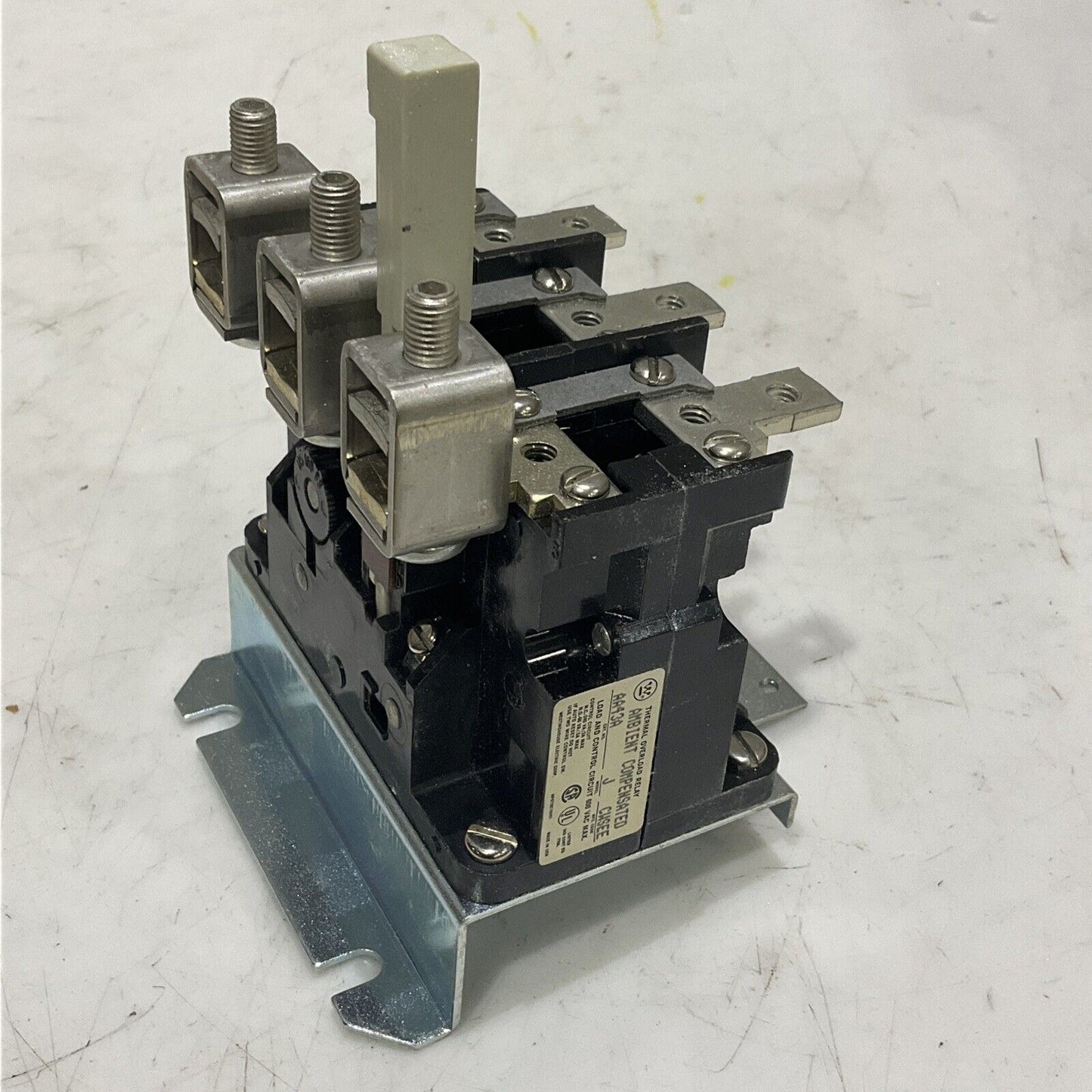 WESTINGHOUSE AA43A AMBIENT COMPENSATED THERMAL OVERLOAD RELAY 373