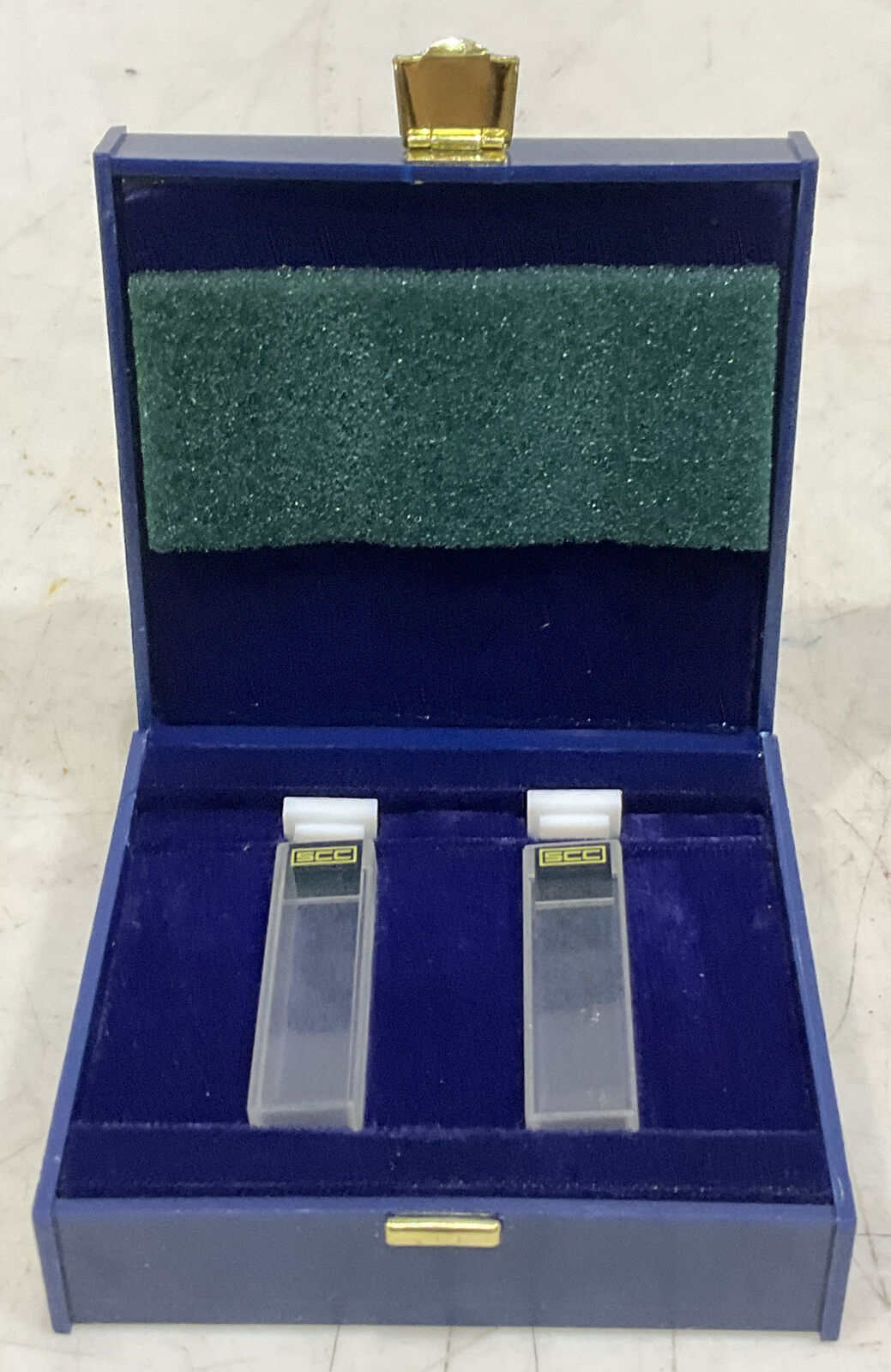 FISHER 14-385-910B ABSORPTION MACRO RECTANGLE CELLS WITH PTFE LIDS LOT OF 2 881