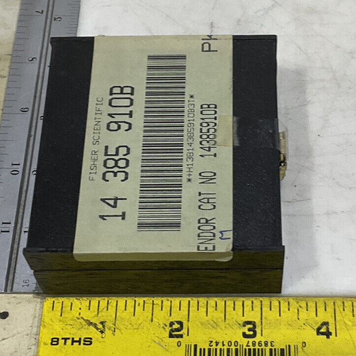 FISHER 14-385-910B ABSORPTION MACRO RECTANGLE CELLS WITH PTFE LID LOT OF 2 881