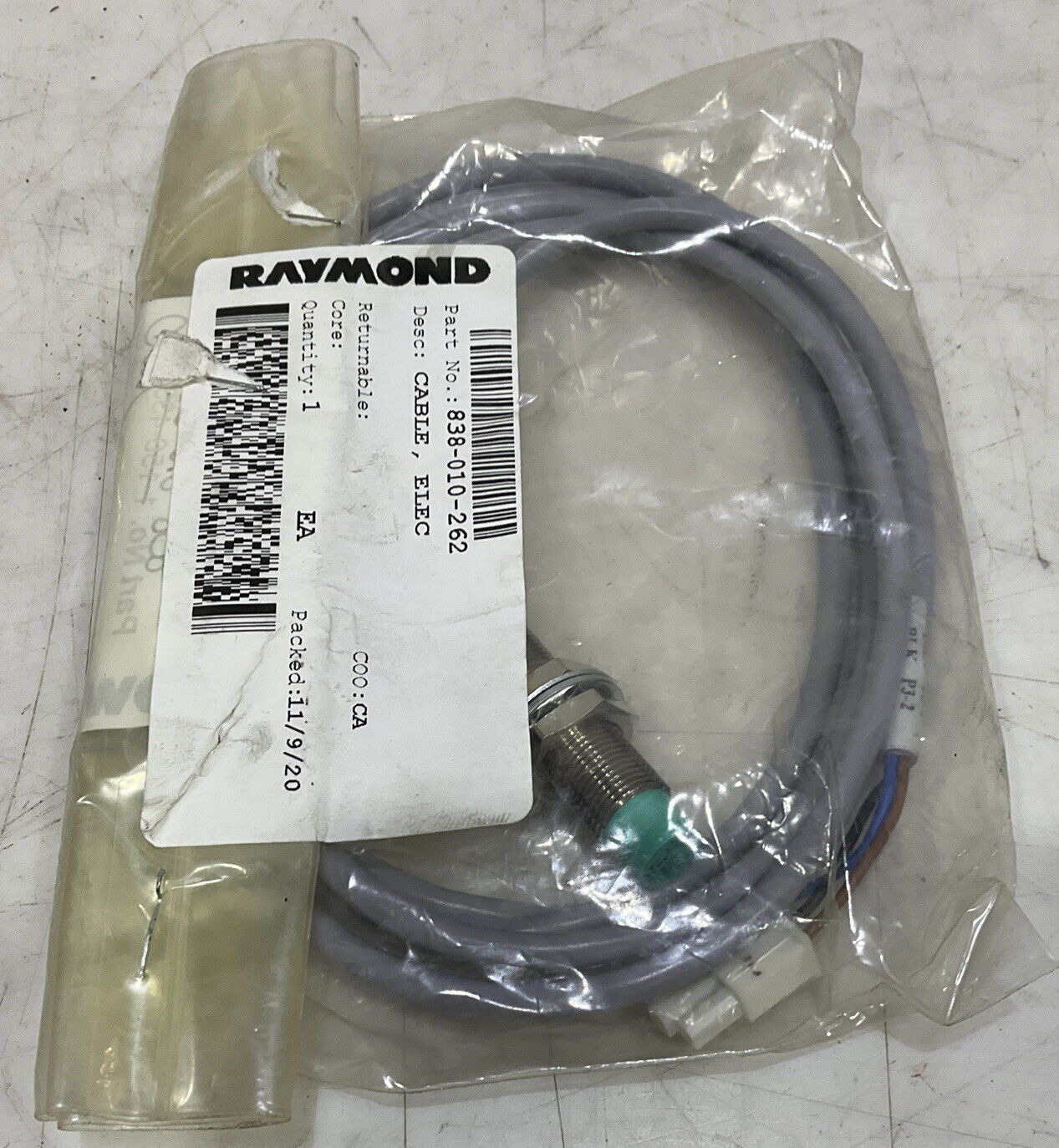 RAYMOND 838-010-262 ELECTRIC CABLE 881