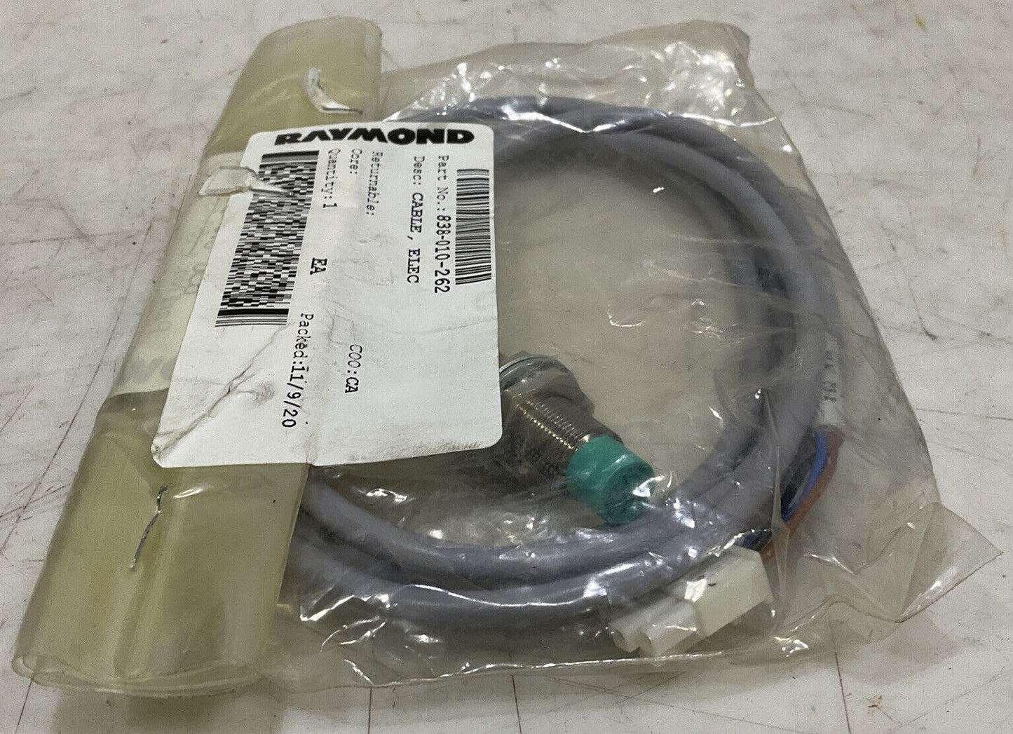 RAYMOND 838-010-262 ELECTRIC CABLE 881
