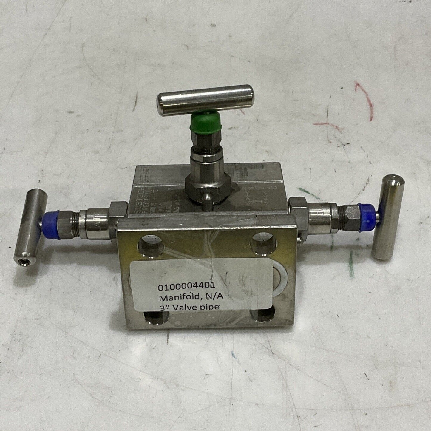 SWAGELOK P3/TTLXX-F A13147 C5A-0C18939.56 VALVE PIPE MANIFOLD 3” 373
