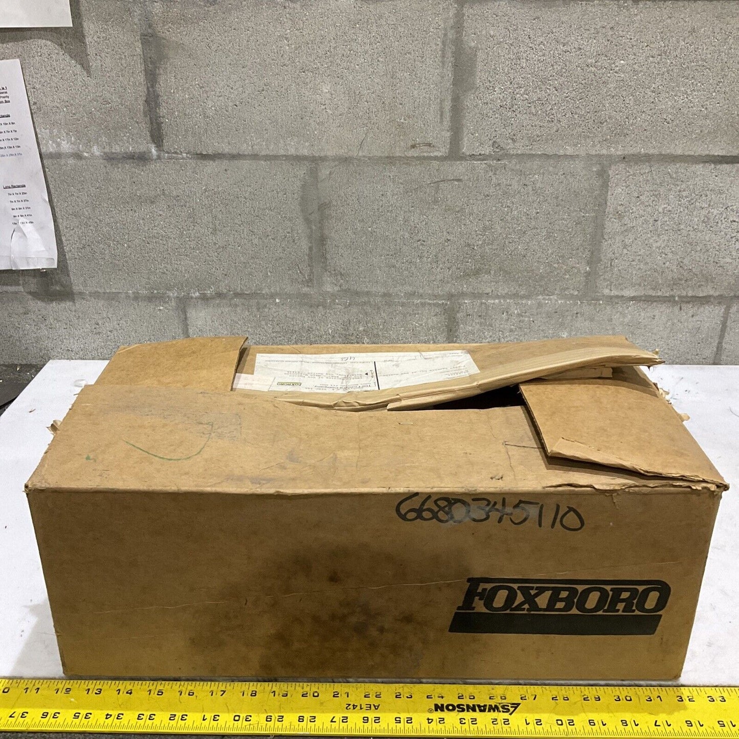 FOXBORO 235SZ 6680-345110 SPEC 200 MANUAL STATION