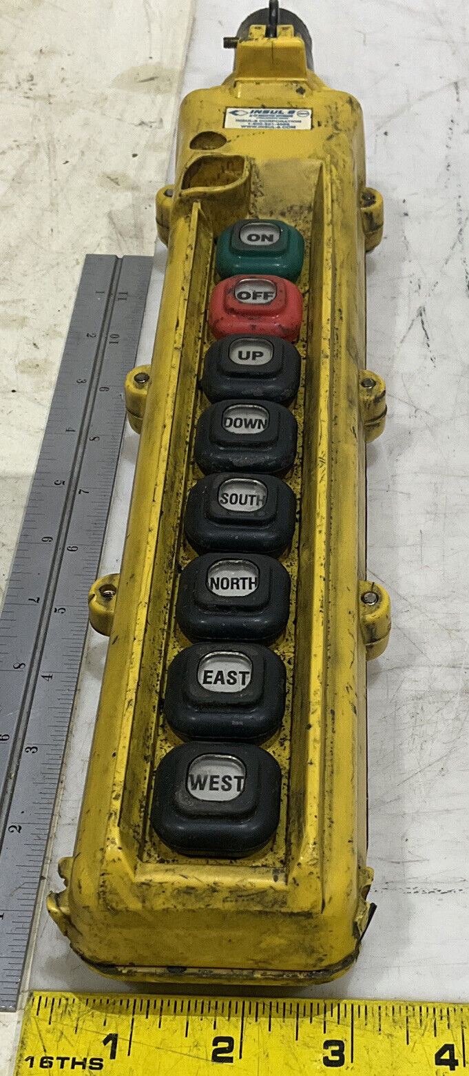 INSUL-8 PENDANT PUSH BUTTON STATION 876