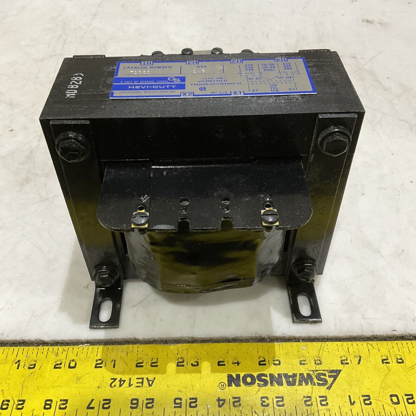 HEVI-DUTY T1000 SMT CONTROL TRANSFORMER 1.0 KVA 1P 50/60HZ 240/480V 373