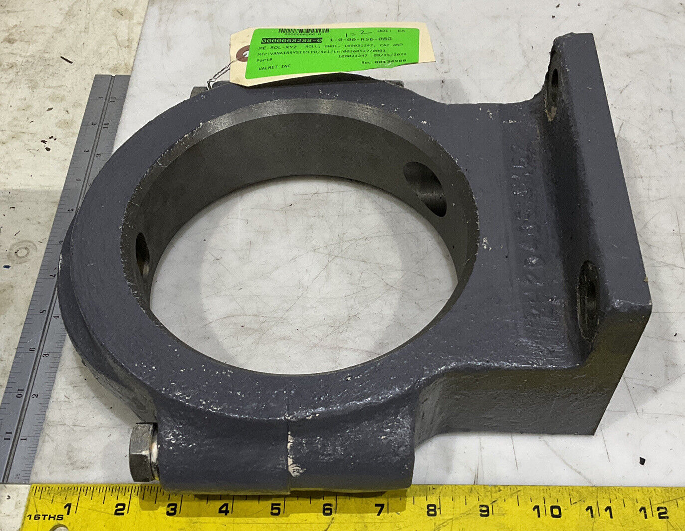 VANAIR SYSTEM 1-0-00-R56-08G 00360547 100021247 GENERAL CAP AND ROLL 881