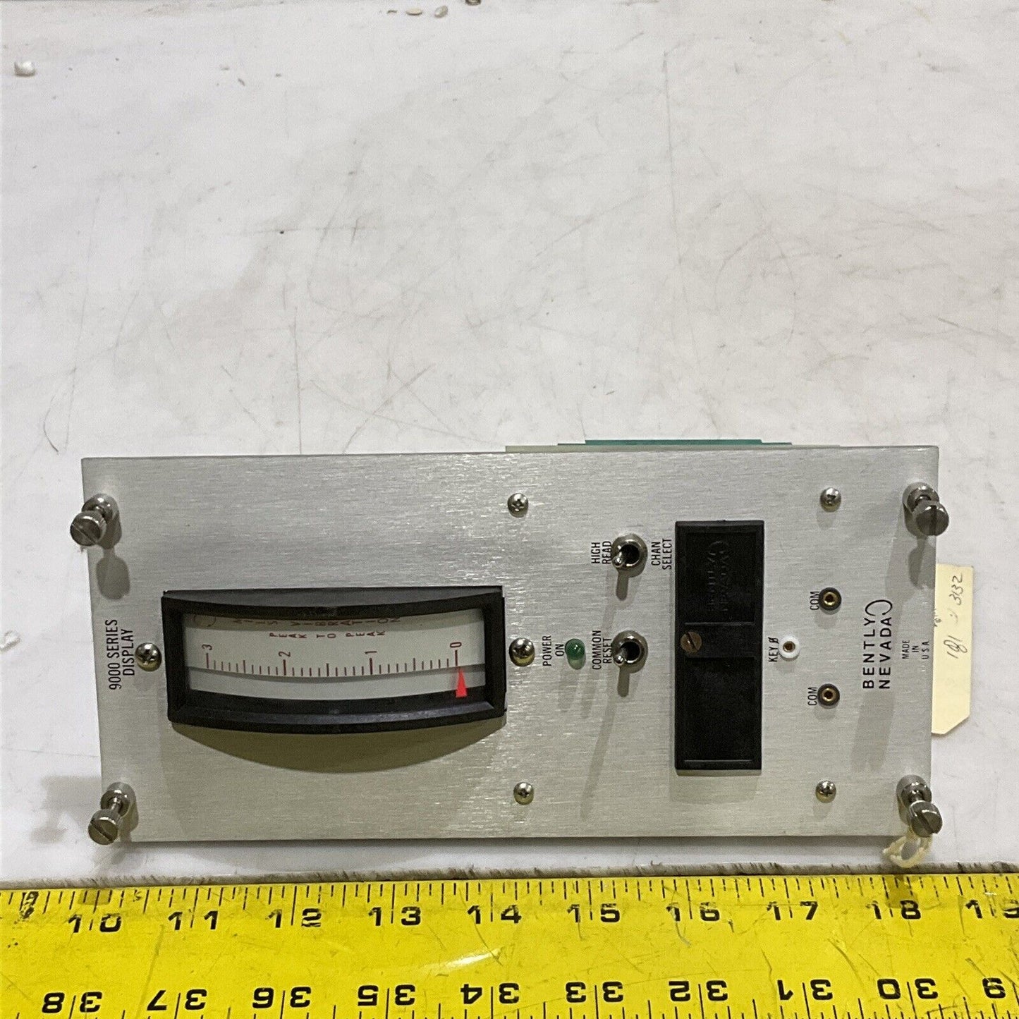 BENTLY NEVADA 90120-02-52 ELECTRO MECHANICAL DISPLAY MODULE 373