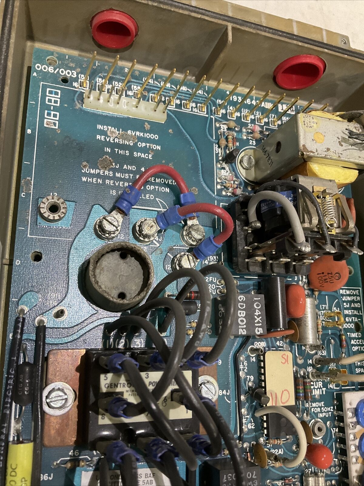 GENERAL ELECTRIC 6VFW1075A3 STATOTROL II 90/100/115V 3/4HP 373