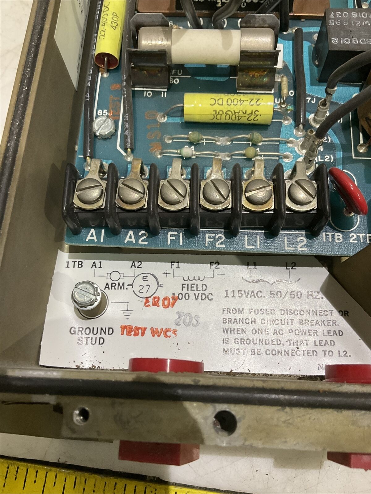 GENERAL ELECTRIC 6VFW1075A3 STATOTROL II 90/100/115V 3/4HP 373