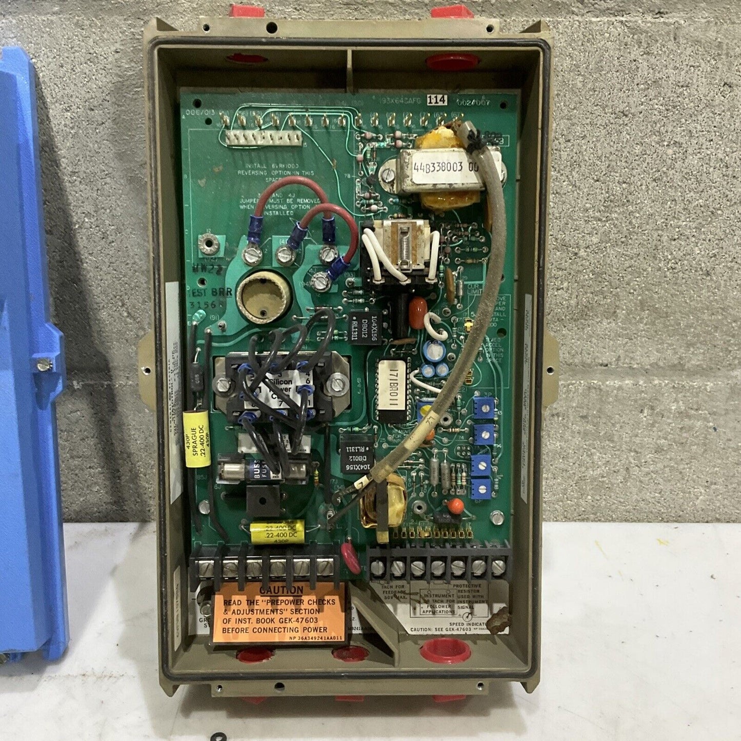 GENERAL ELECTRIC 6VFW1075 STATOTROL II 90/100/115V 3/4HP 373