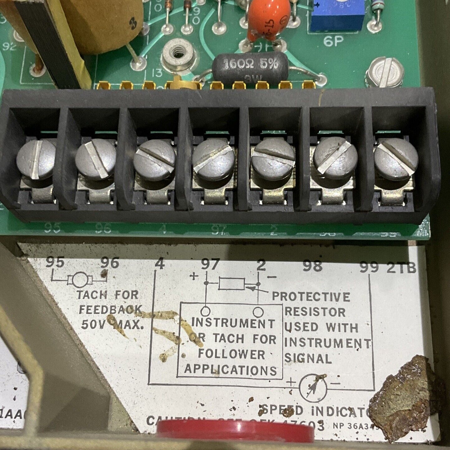 GENERAL ELECTRIC 6VFW1075 STATOTROL II 90/100/115V 3/4HP 373