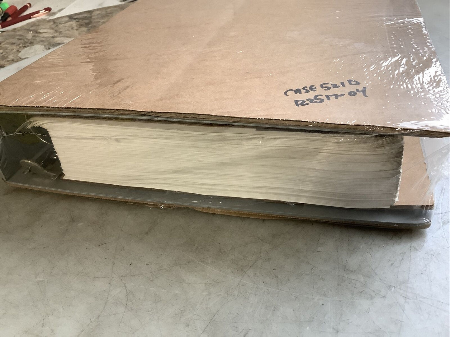 CASE 7-8560 521D WHEEL LOADER ASN JEEO135501 PARTS CATALOG B303