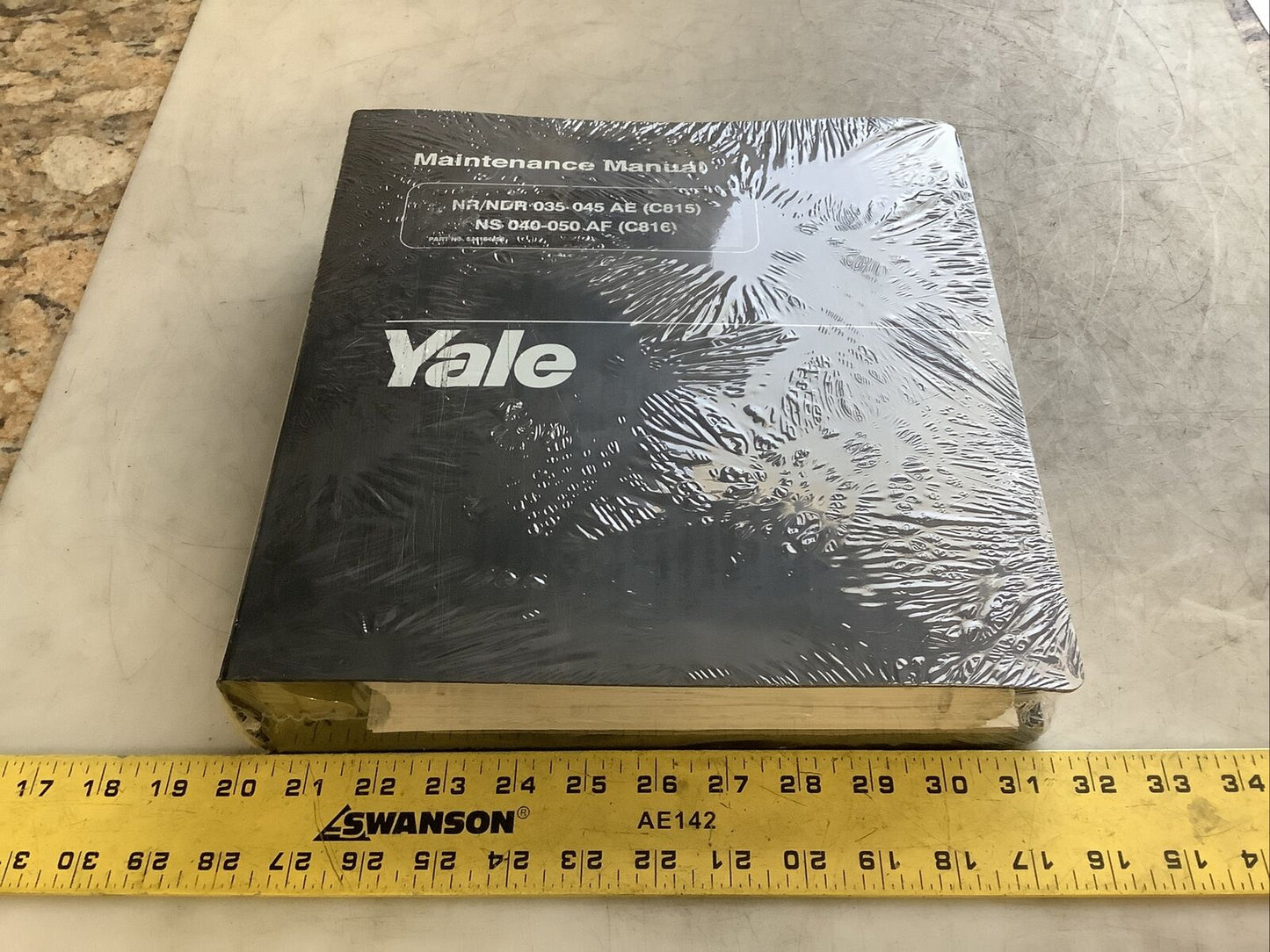 YALE 524164458 MAINTENANCE MANUAL B303