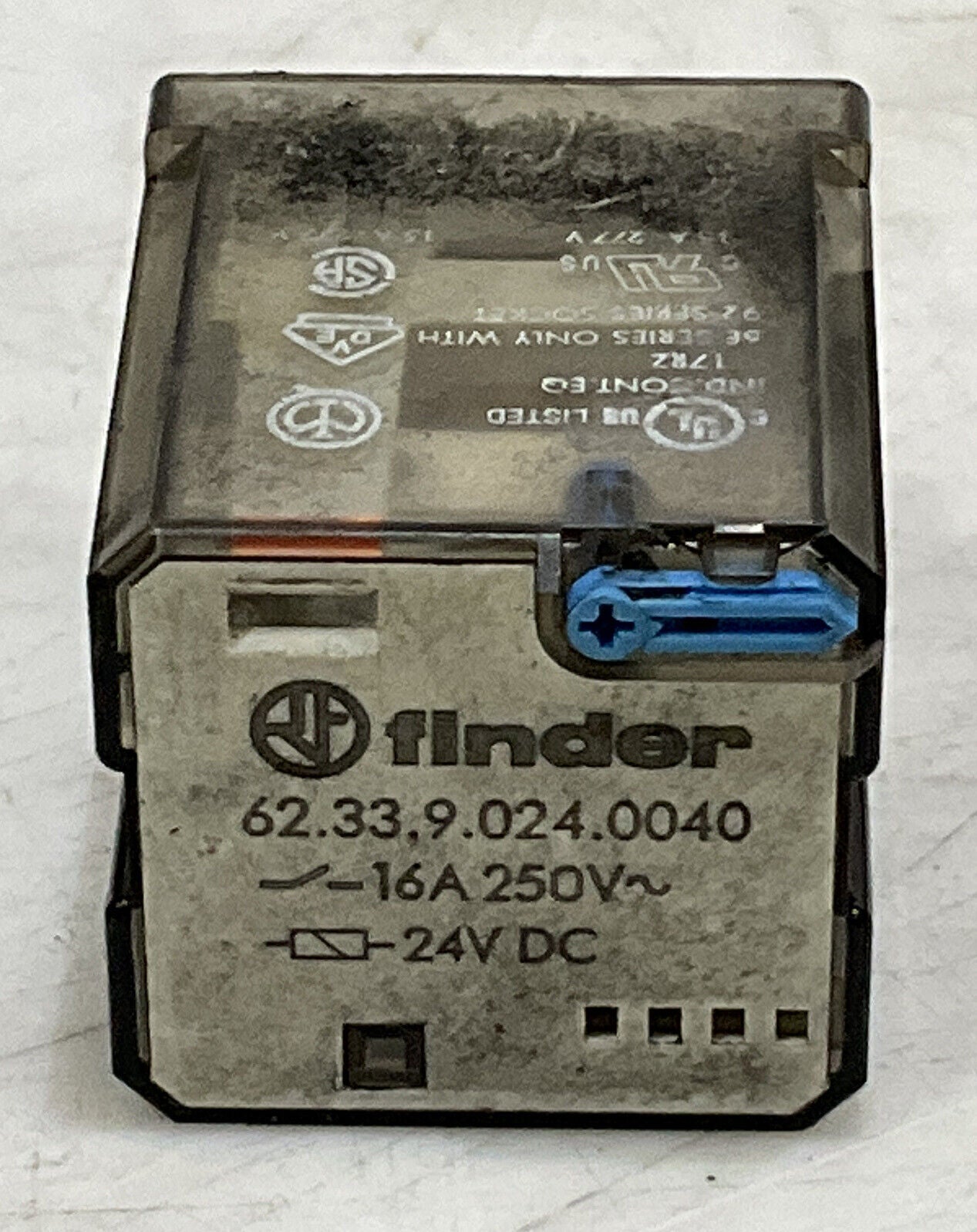 FINDER 62.33.9.024.0040 16A 250V POWER RELAY LOT OF 5 881
