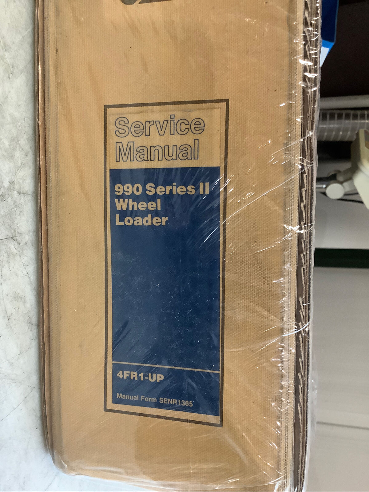 CAT 4FR1-UP 990 SERIES II WHEEL LOADER SERVICE MANUAL