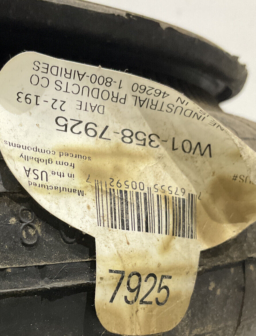 FIRESTONE INDUSTRIES W01-358-7925 RUBBER AIR SPRING 881