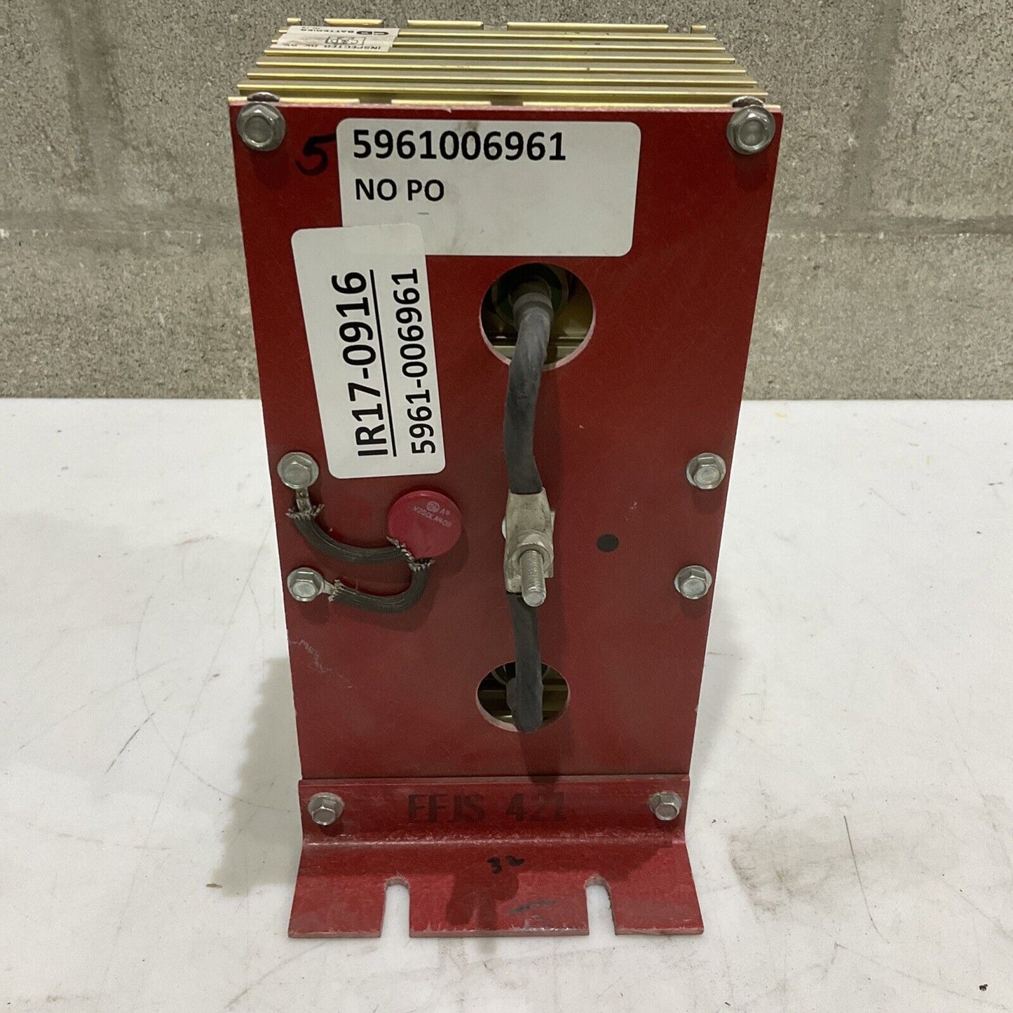 C & D BATTERIES DIV. JS-421 EFIS 421 RECTIFIER 373