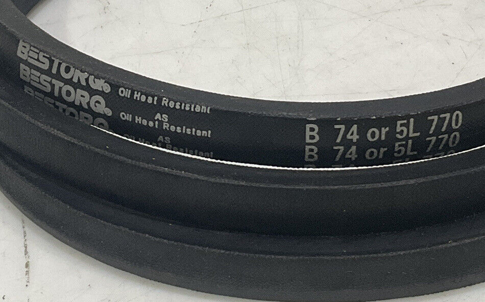 INDUSTRIAL AIR POWER 1312-1007-21 BELT B74 DRIVE BELT LOT OF 2 881