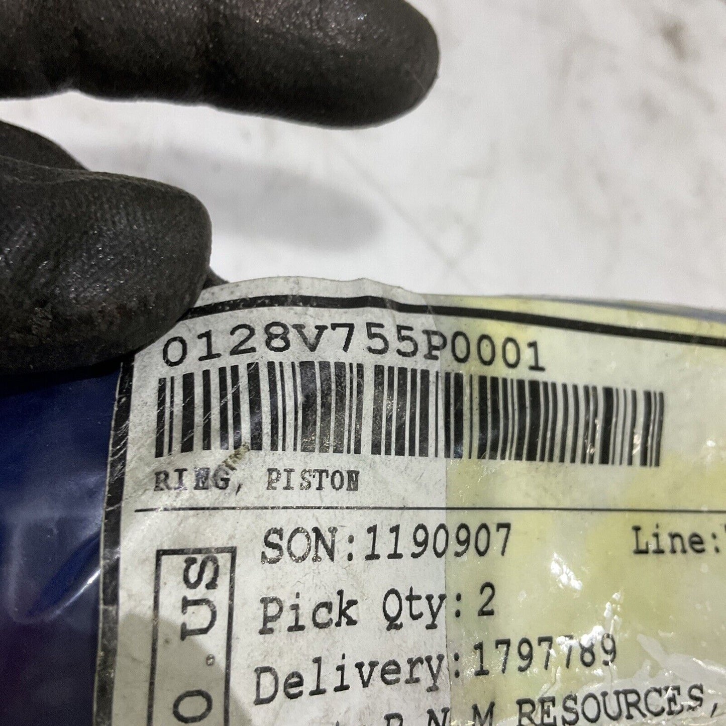 GENERAL ELECTRIC 28V755P0001 VALVE SEALING PISTON RING LOT OF 4 373