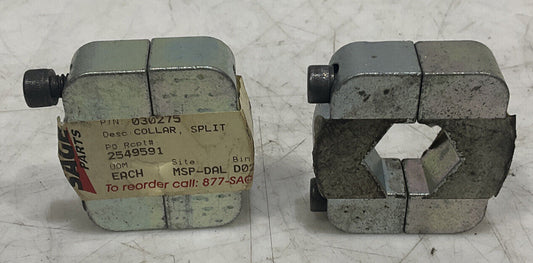 SAGE 030275 SPLIT COLLAR LOT OF 2 881