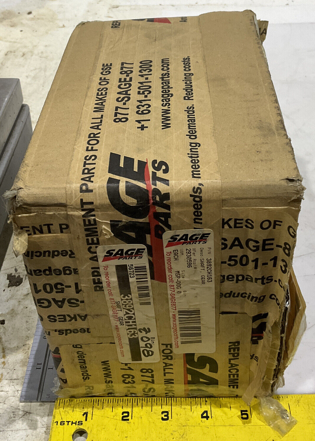 ROCKWELL 3892CH163 SHAFT GEAR 881