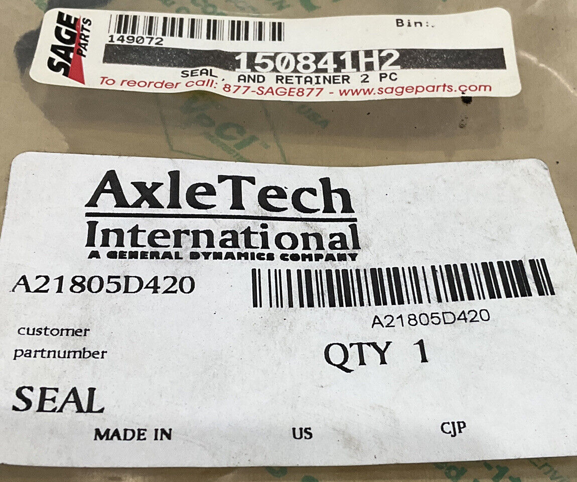 AXLETECH INTERNATIONAL A21805D420 SEAL 881