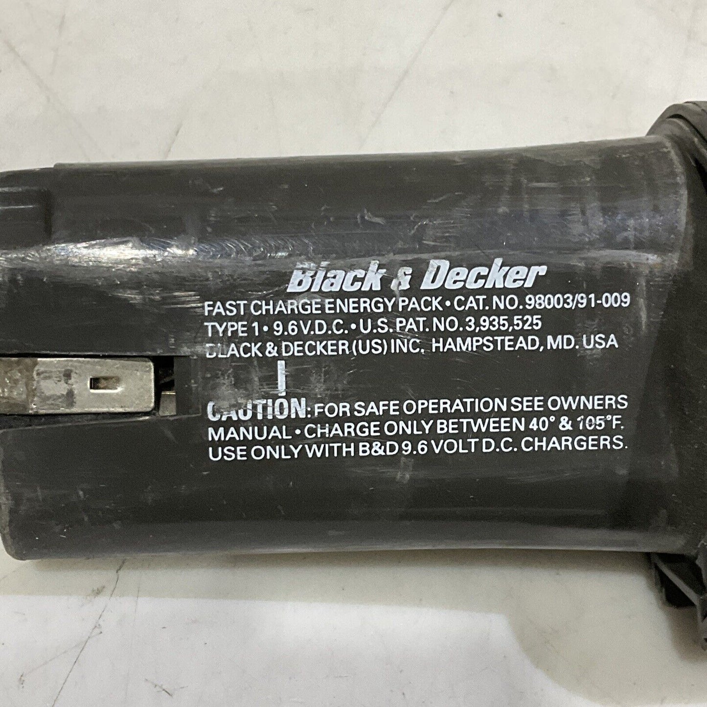 BLACK & DECKER 2683 VSR SCRUDRILL 3/8 SCREWDRIVER DRILL TYPE 1 9.6V 0-800RPM 373
