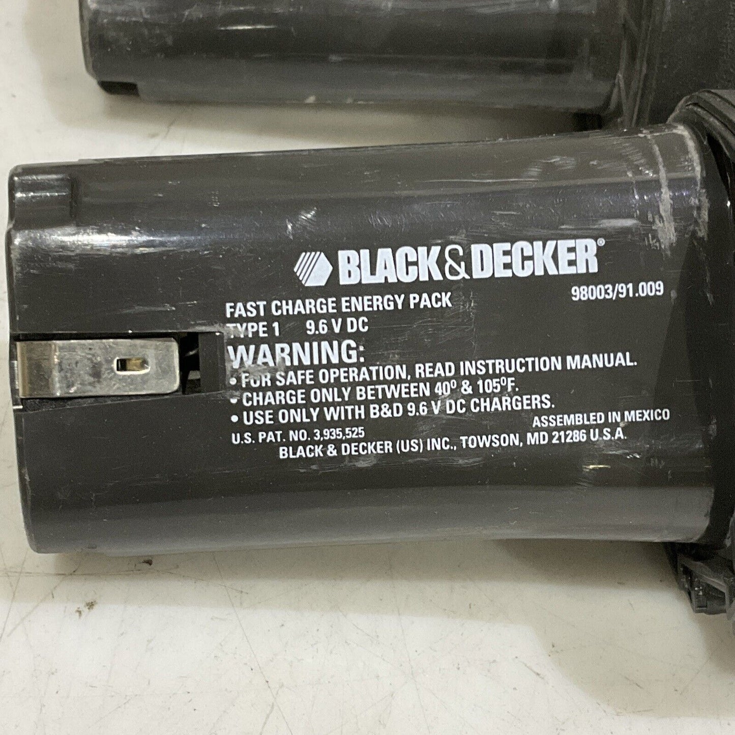 BLACK & DECKER 2683 VSR SCRUDRILL 3/8 SCREWDRIVER DRILL TYPE 1 9.6V 0-800RPM 373